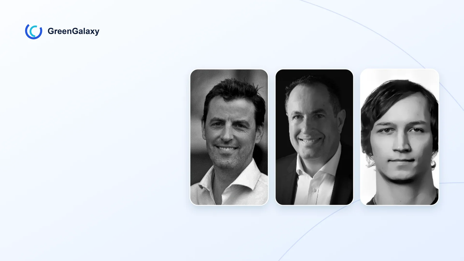 The three GreenGalaxy founders shaping the company vision