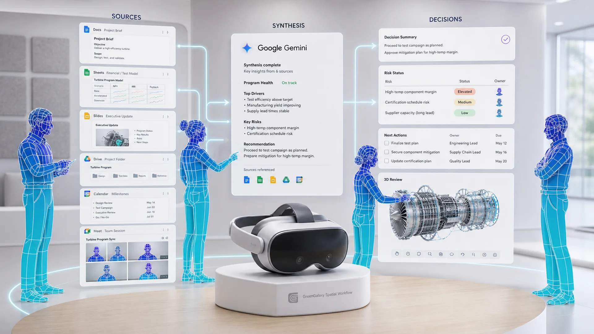 Browser First XR hero visual for IT, procurement, buyer champions and creators