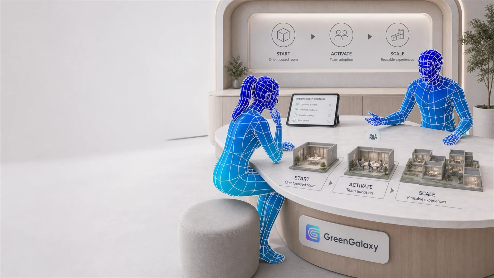 GreenGalaxy adoption story from a focused first room to scalable business value